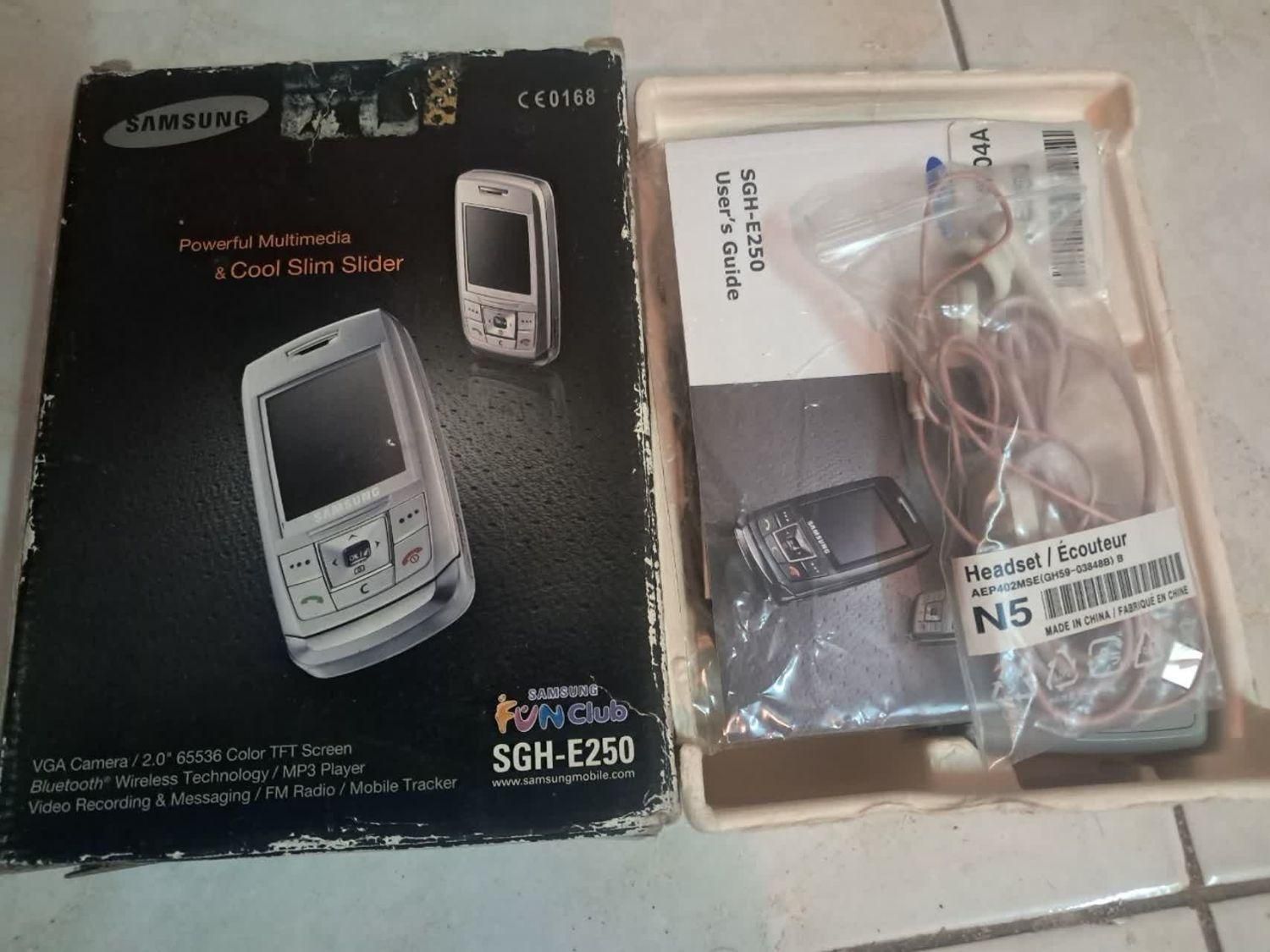 گوشی سامسونگ e250|موبایل|اصفهان, حسین‌آباد|دیوار