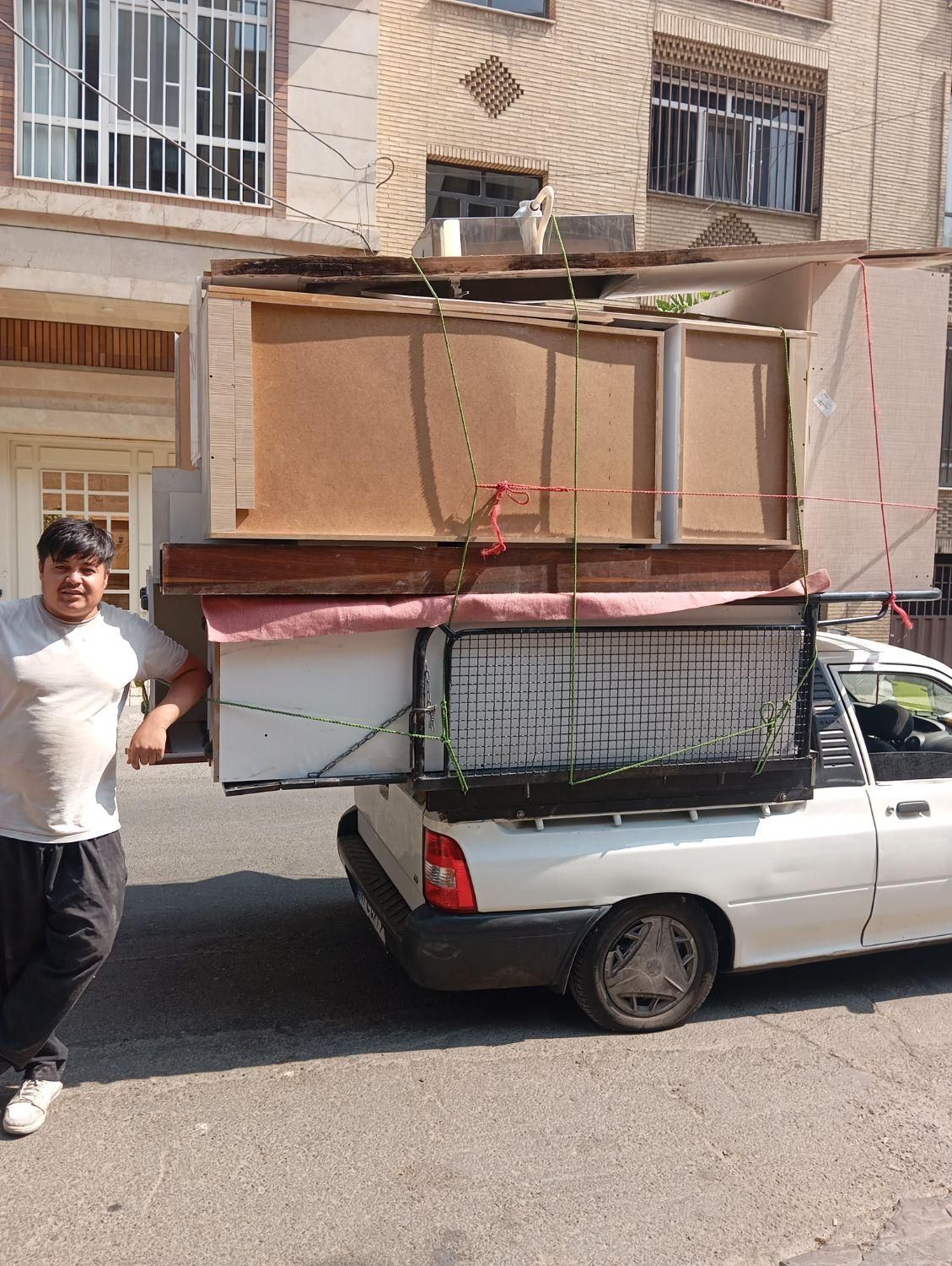 حمل اثاث منزل با کارگر باقیمت مناسب داخل شهر|خدمات حمل و نقل|تهران, یاخچی‌آباد|دیوار