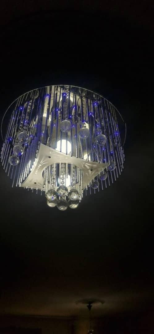 لوستر کریستالی LED|لوستر و چراغ آویز|تهران, جوادیه تهرانپارس|دیوار
