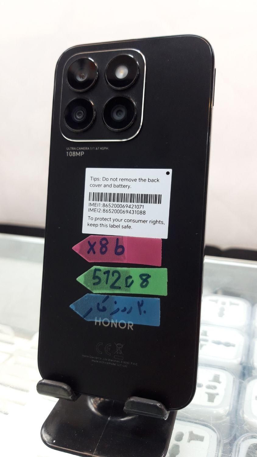 آنر x8b با حافظهٔ ۵۱۲ گیگابایت|موبایل|اصفهان, گلزار|دیوار
