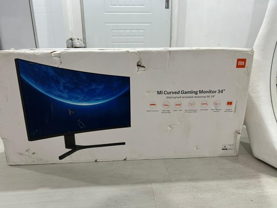 مانیتور گیمینگ شیائومی 34 اینچ مدل Mi Curved|قطعات و لوازم جانبی رایانه|تهران, زاهد گیلانی|دیوار