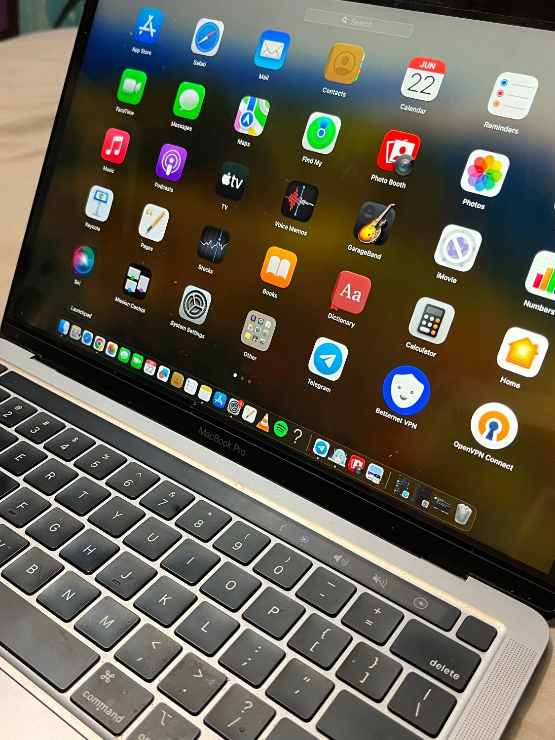 لپتاپ مک بوک macbook pro m1 2020|رایانه همراه|اصفهان, شفق|دیوار