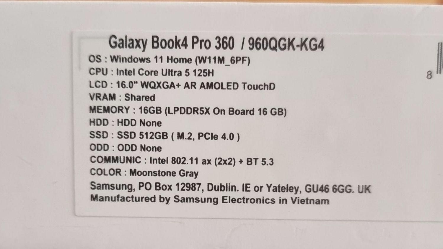 Galaxy Book4 pro 360 / 960QGK-KG4|رایانه همراه|تهران, چیتگر|دیوار