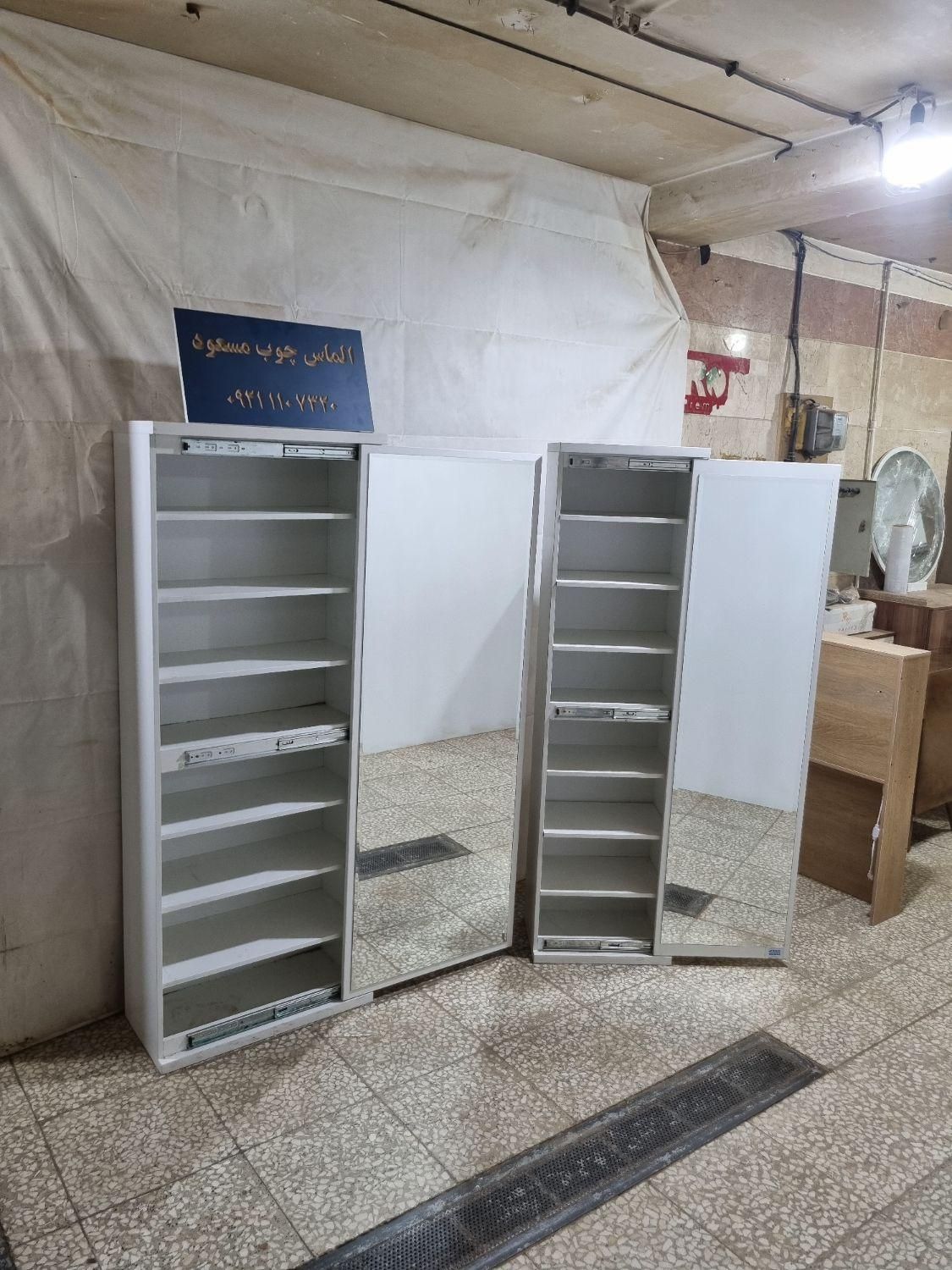 جاکفشی آینه قدی الماس چوب  مدل JP 1070 A|جاکفشی، کمد، دراور|تهران, اوقاف|دیوار