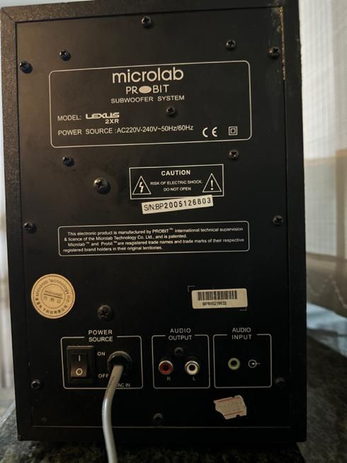 اسپیکر میکرواب Microlab Lexus 2xr|قطعات و لوازم جانبی رایانه|تهران, تهران‌سر|دیوار