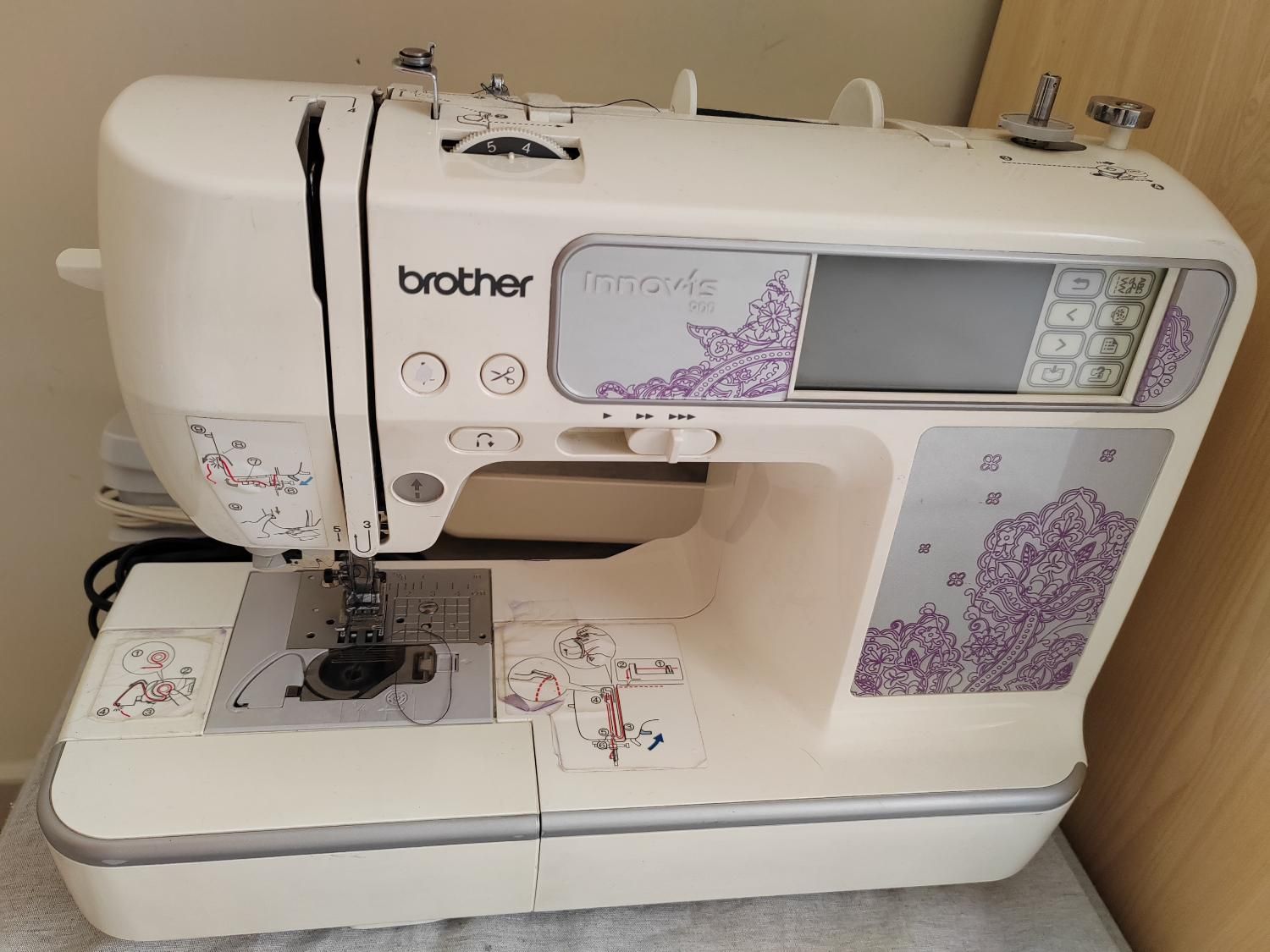 چرخ خیاطی brother nv900 با کارگاه گلدوزی|چرخ خیاطی و ریسندگی|تهران, استخر|دیوار