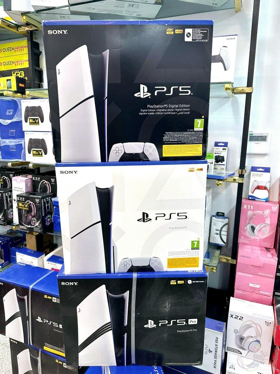 جعبه (وارداتی) اصلی /PS5|کنسول، بازی ویدئویی و آنلاین|مشهد, شهرک رازی|دیوار