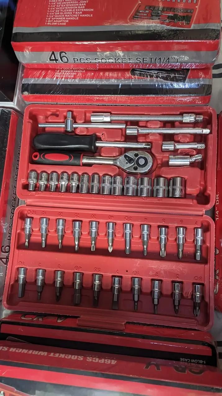 همه ابزارای کاربردی یه‌جا/جعبه بکس ۴۶پارچ/TotalFix|ابزارآلات|برازجان, |دیوار
