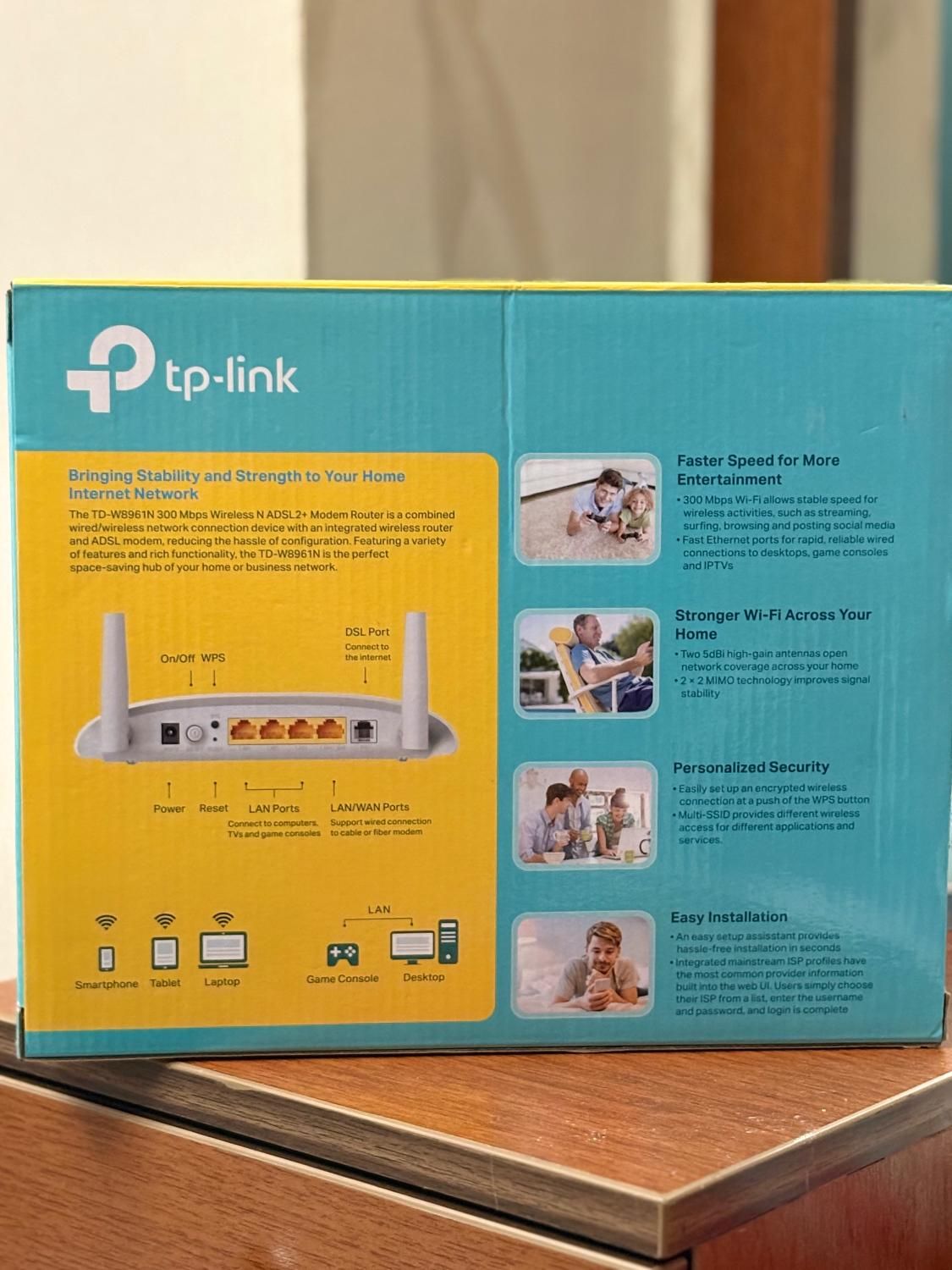 مودم روتر TP-Link TD-W8961N|مودم و تجهیزات شبکه|تهران, شهرک ژاندارمری|دیوار