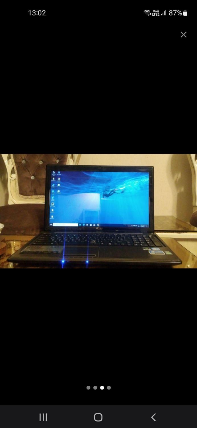 لپ تاپ msi مدل cx61|رایانه همراه|اردبیل, |دیوار