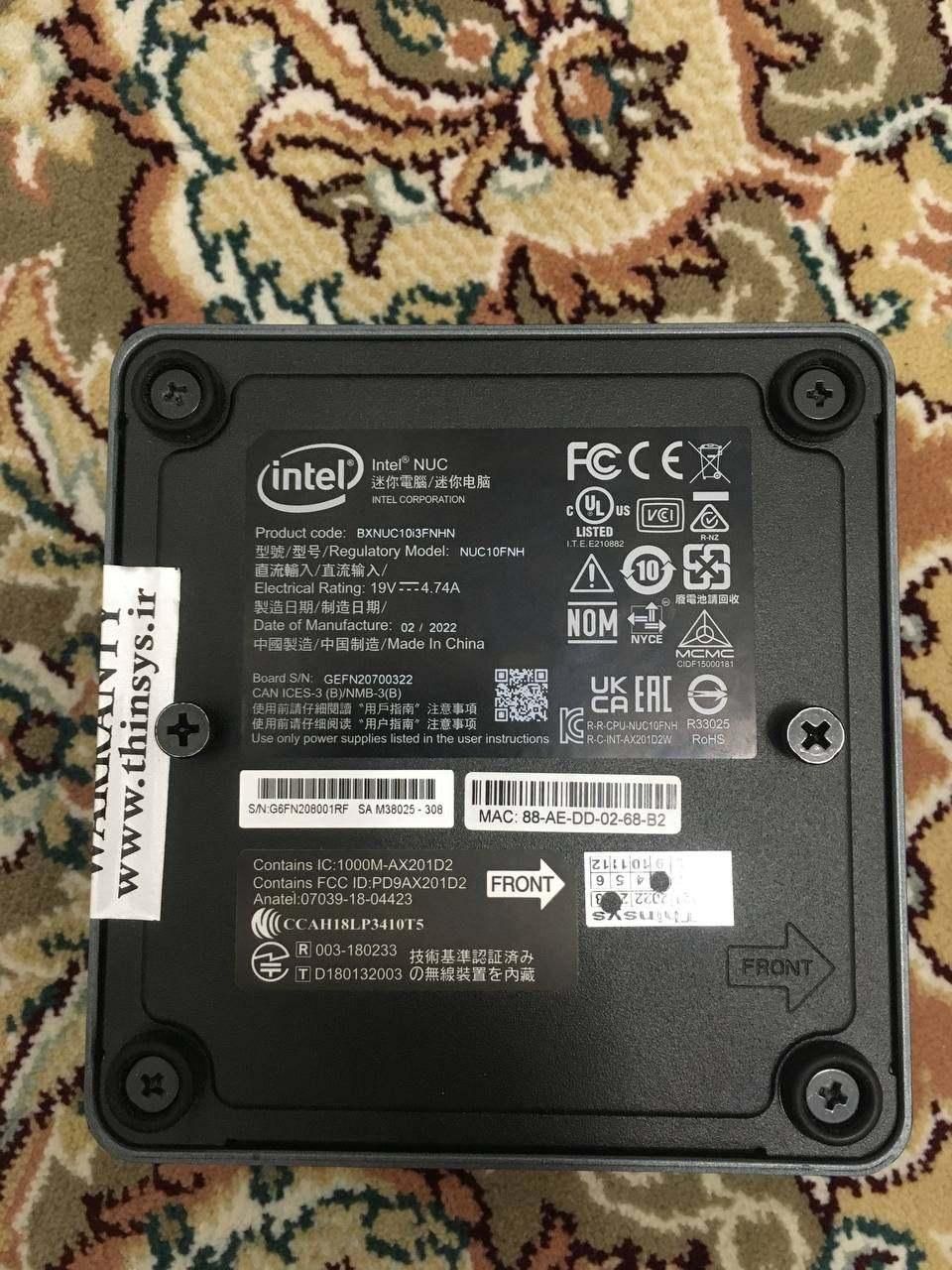 مینی کیس قابل حمل intel NUC|رایانه رومیزی|تهران, آرژانتین|دیوار