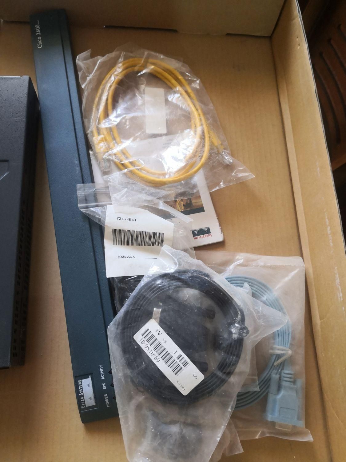 روتر سیسکو سری ۲۶۰۰ کاملا نو  Cisco Router 2600 XM|مودم و تجهیزات شبکه|تهران, دبستان|دیوار