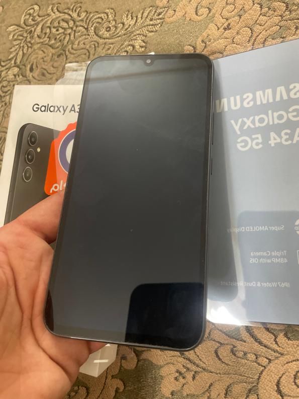 سامسونگ Galaxy A34 با حافظهٔ ۱۲۸ گیگابایت|موبایل|تهران, آهنگ|دیوار