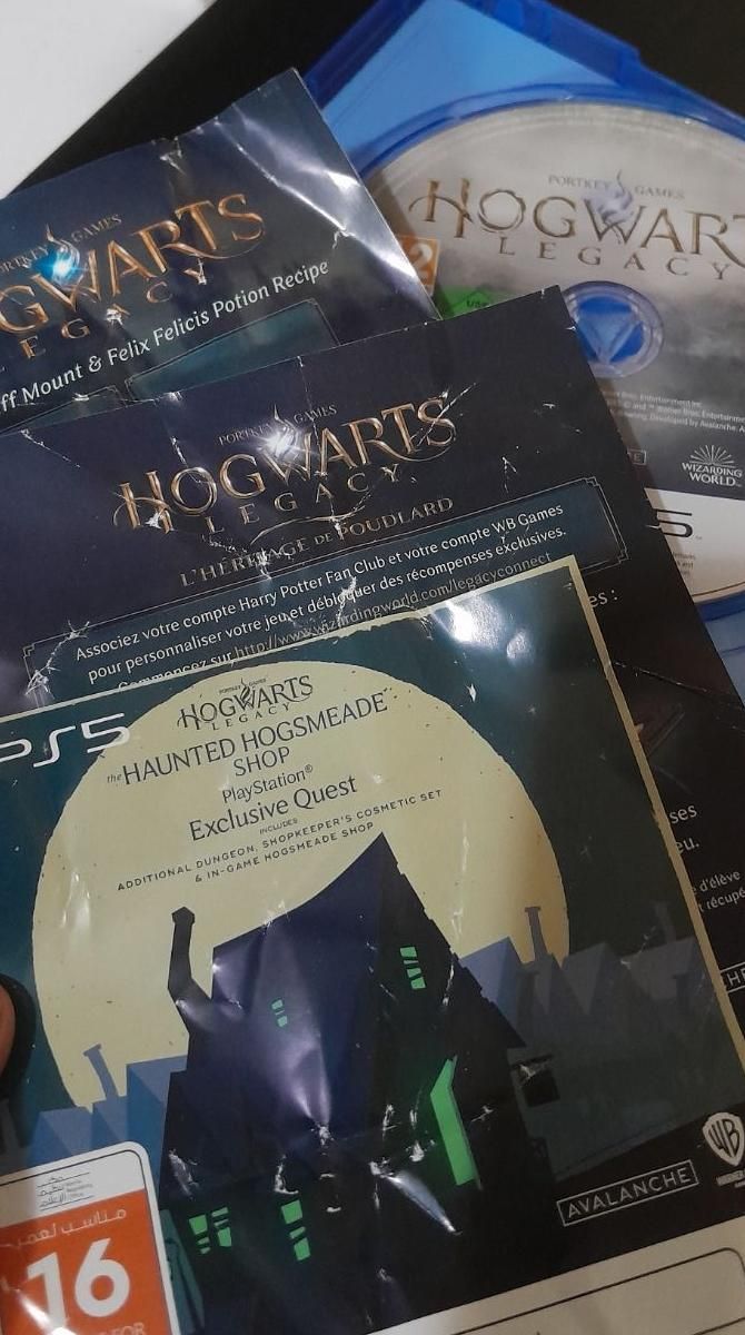 بازی Hogwarts Legacy برای ps5 سالم و نو|کنسول، بازی ویدئویی و آنلاین|تهران, دریاچه شهدای خلیج فارس|دیوار