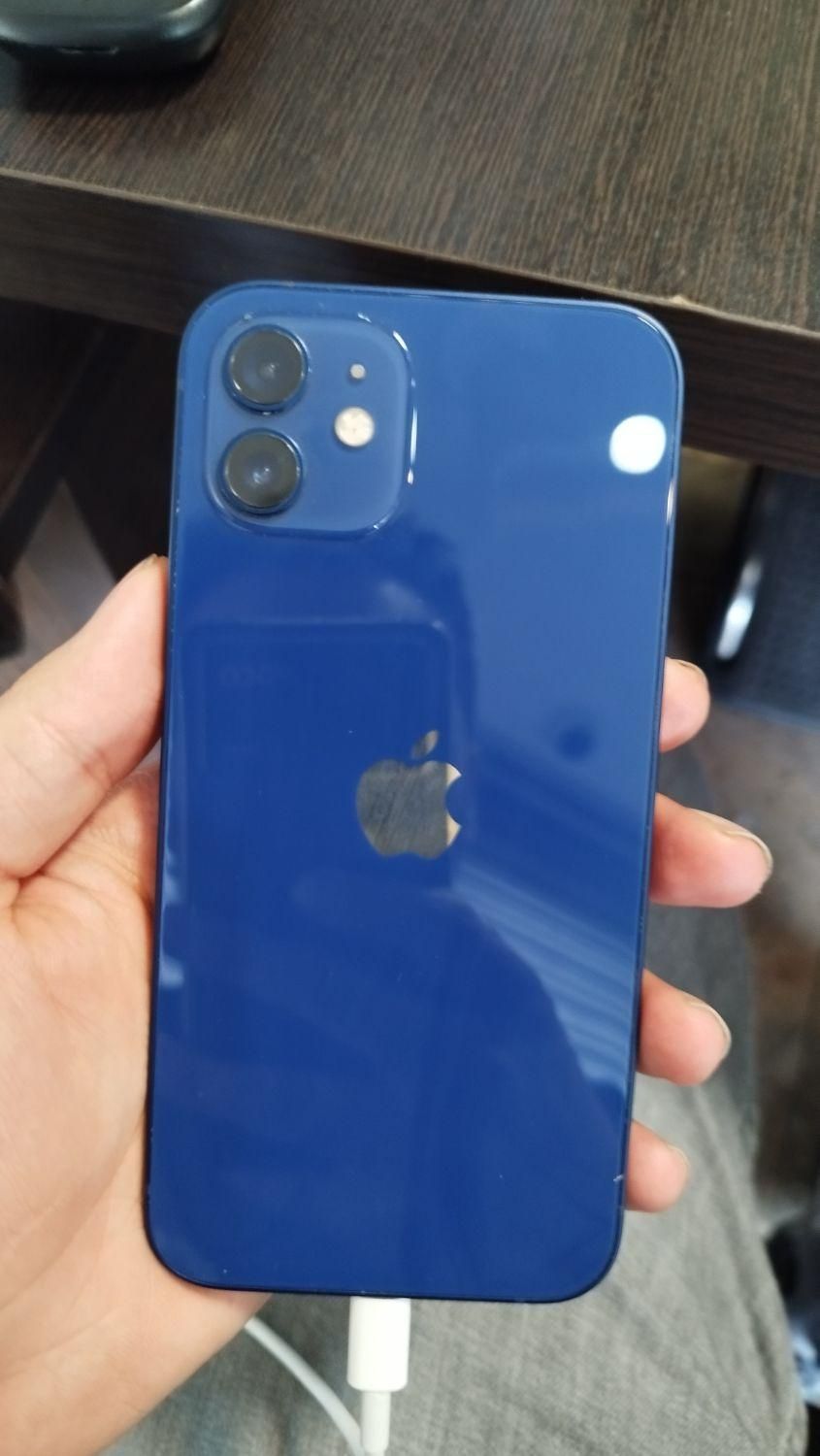 اپل iphone 12 128 کاملا سالم و با آداپتور|موبایل|تهران, نصرت|دیوار