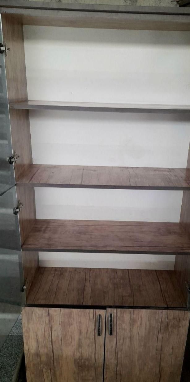 بوفه، کتابخانه|کتابخانه، شلف، قفسه‌های دیواری|گرگان, |دیوار