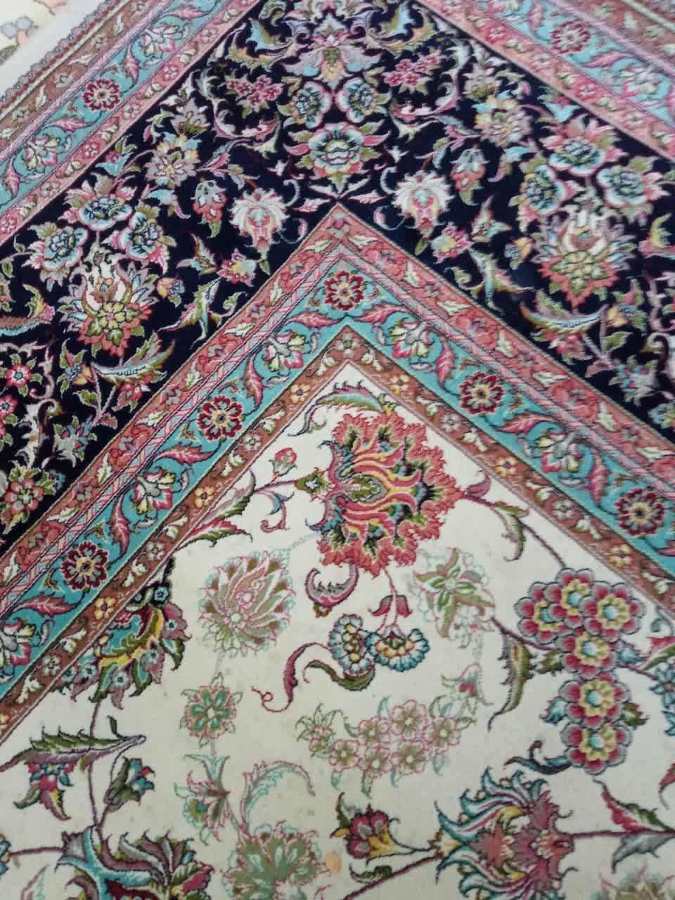 ۲تخته فرش ۹متری ۱۲۰۰شانه باتراکم۳۶۰۰ سالم|فرش|تهران, استاد معین|دیوار