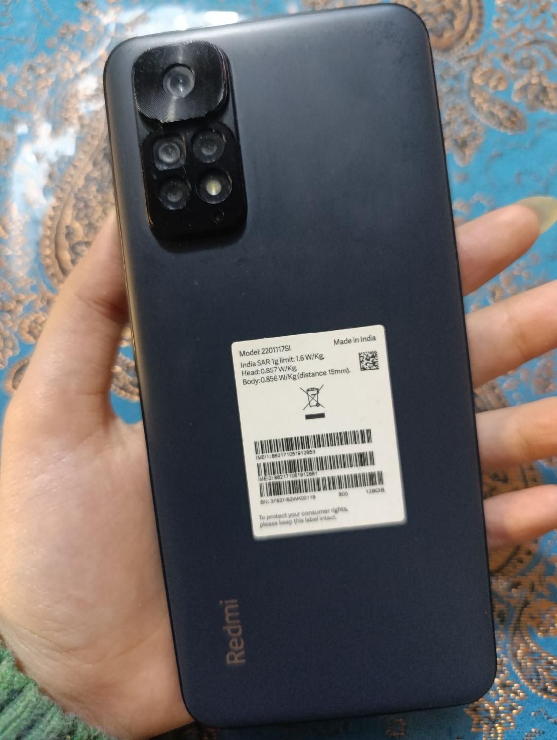 شیائومی Redmi Note 11S ۱۲۸ گیگابایت|موبایل|تهران, جیحون|دیوار