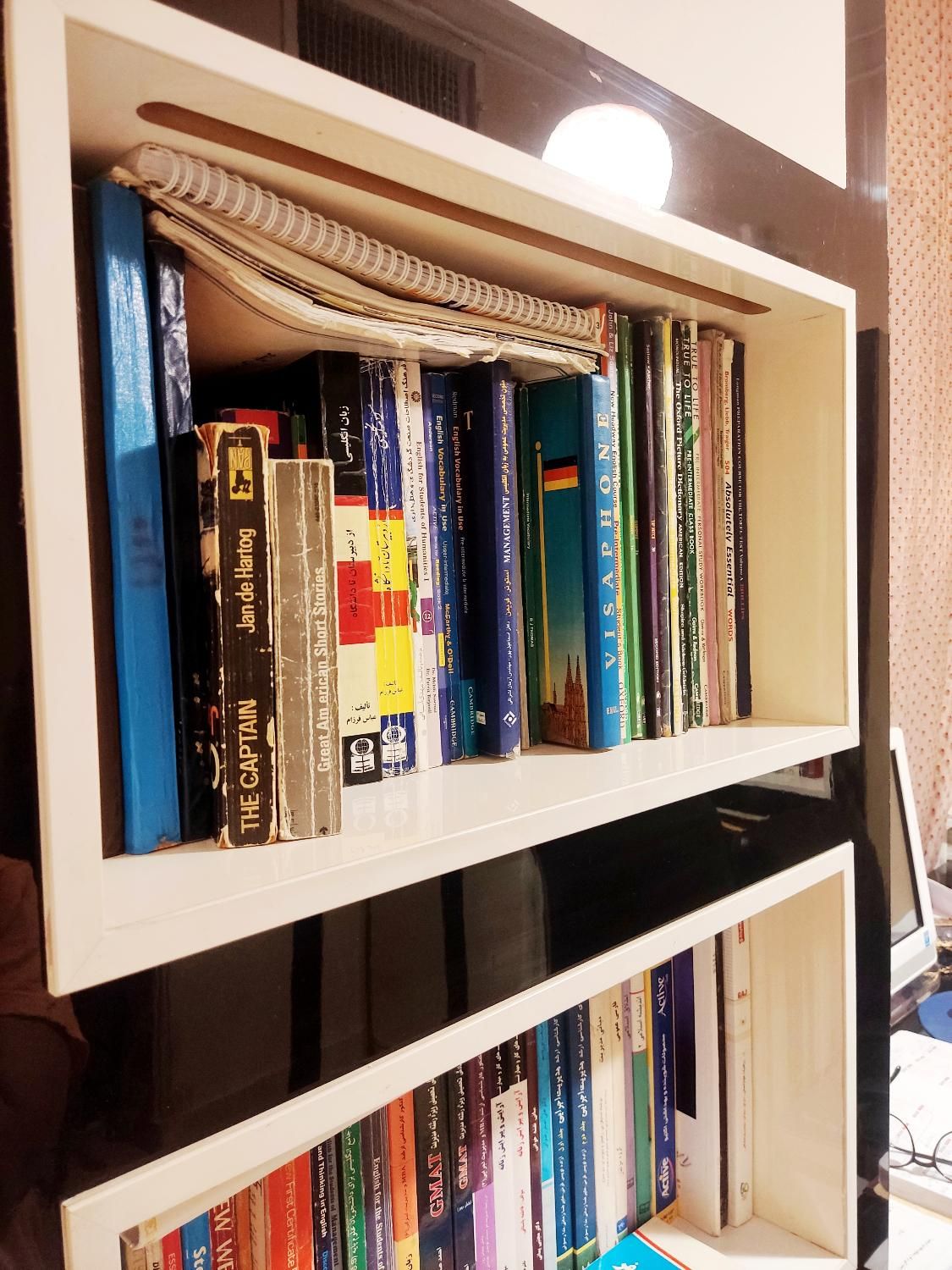 کتابخانه کمد دار های گلَس تُرک|کتابخانه، شلف، قفسه‌های دیواری|تهران, چهارصد دستگاه|دیوار