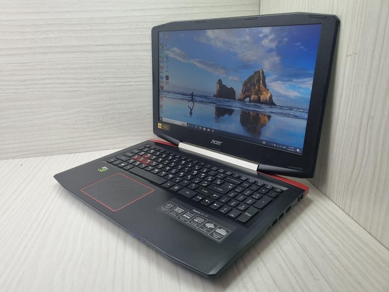 گیمینگ Acer aspire vx15 i7 رم۱۶ گرافیک GTX|رایانه همراه|تهران, باغ فیض|دیوار