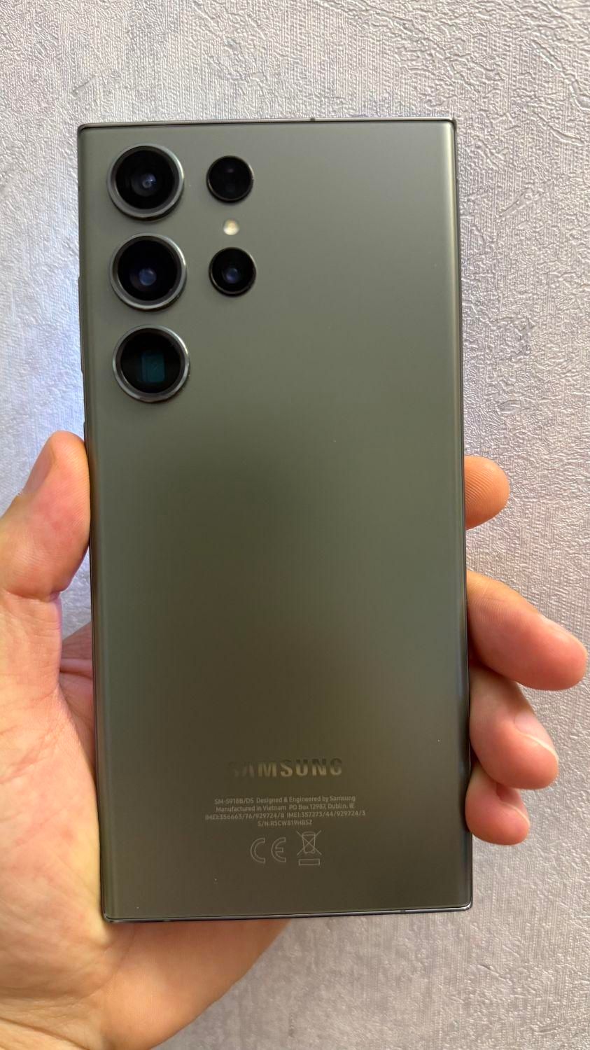 گوشی سامسونگ samsung s23 ultra رنگ سبز خیره کننده|موبایل|قزوین, |دیوار