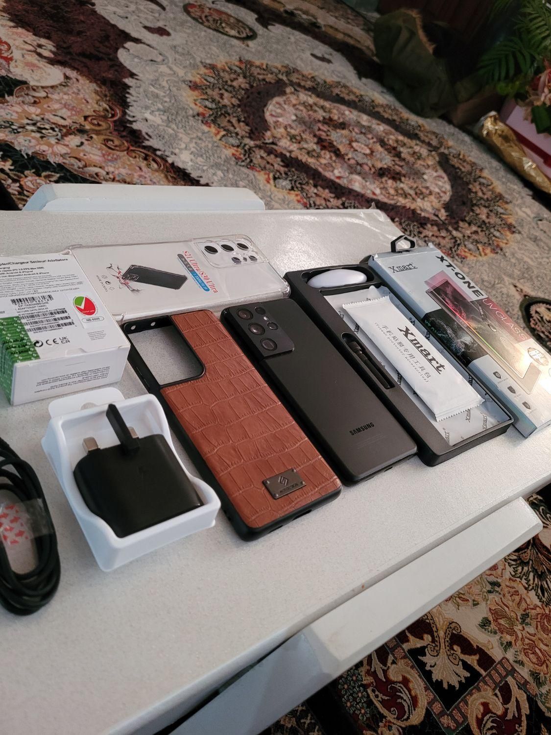 سامسونگ Galaxy S21 Ultra 5G با حافظهٔ ۲۵۶ گیگابایت|موبایل|رشت, حومه رشت|دیوار