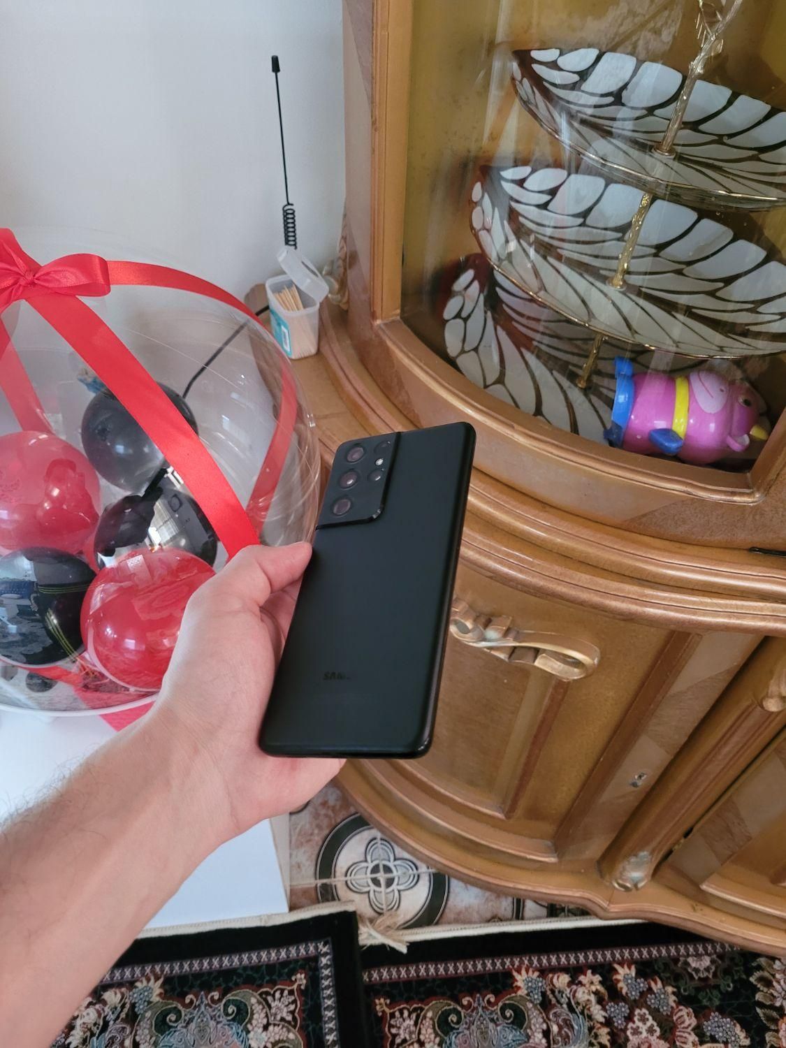 سامسونگ Galaxy S21 Ultra 5G با حافظهٔ ۲۵۶ گیگابایت|موبایل|رشت, حومه رشت|دیوار
