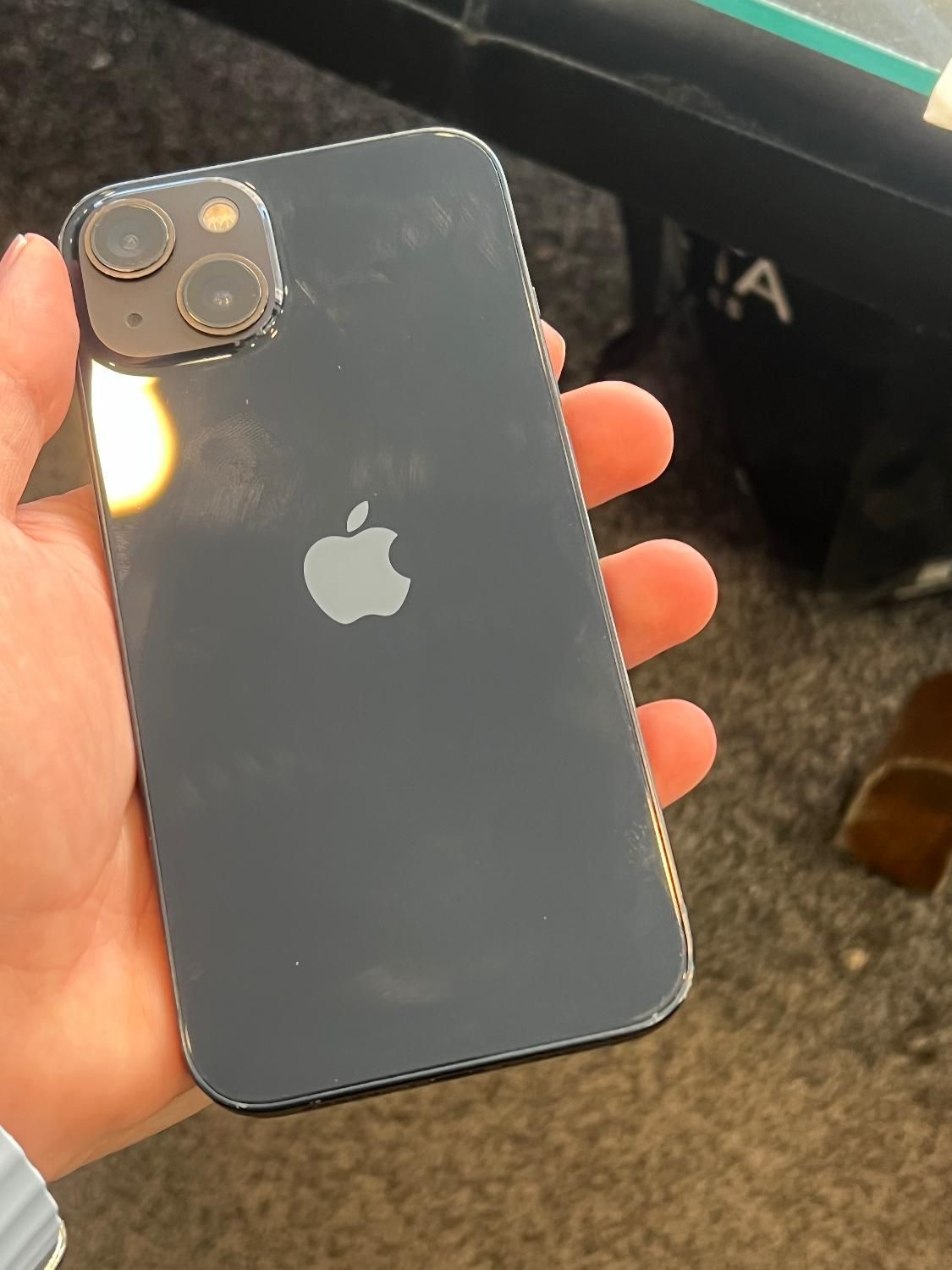 iphone آیفون 13 نرمال مشکی ۱۲۸ دوسیم ch|موبایل|تهران, آسمان|دیوار