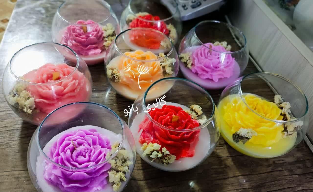 شمع گل|صنایع دستی و سایر لوازم تزئینی|تهران, اسفندیاری|دیوار