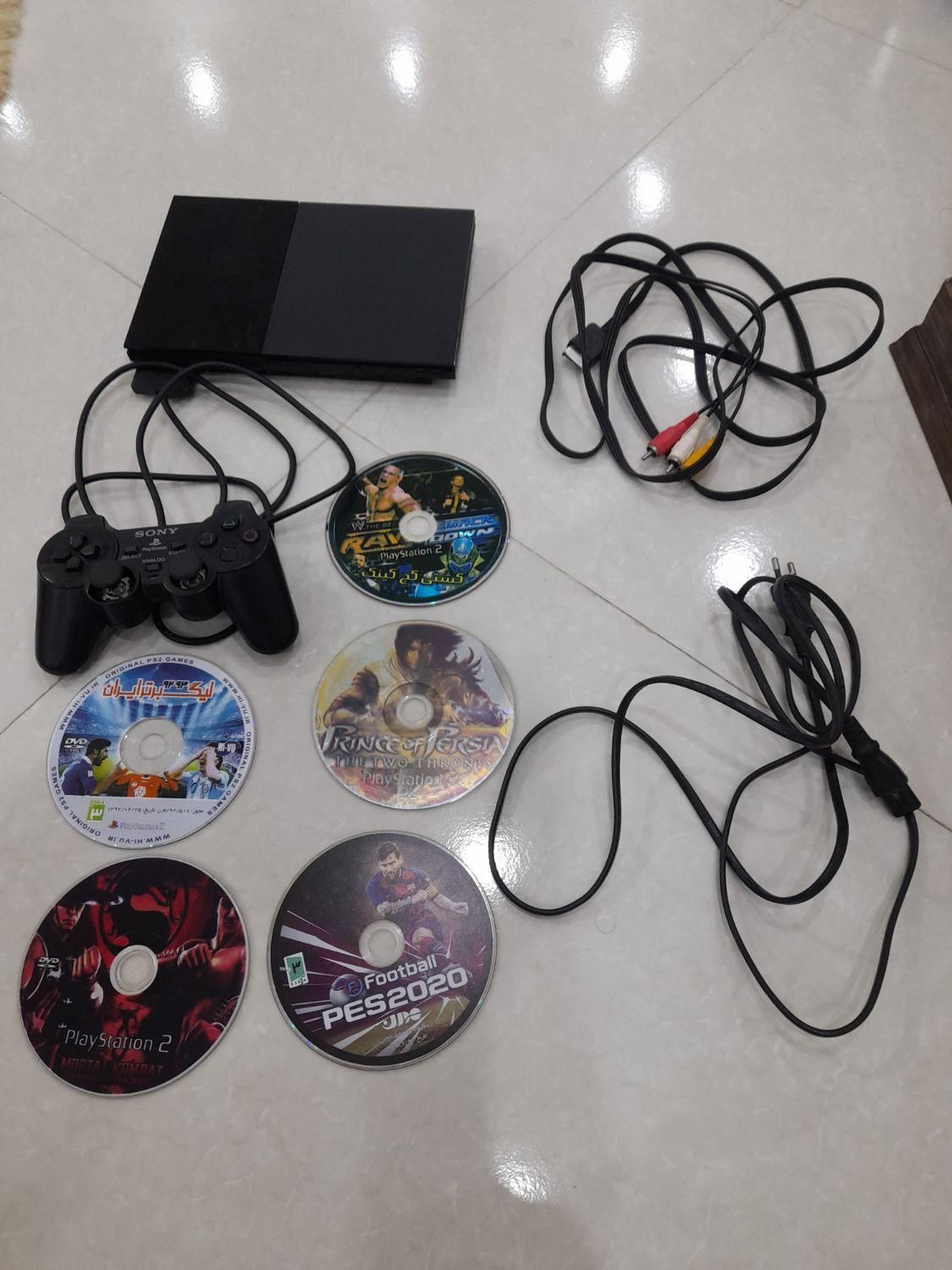 ps2کامل سالم با ۵ دیسک و یک دسته ps4 و با یک دسته|کنسول، بازی ویدئویی و آنلاین|گنبد کاووس, |دیوار
