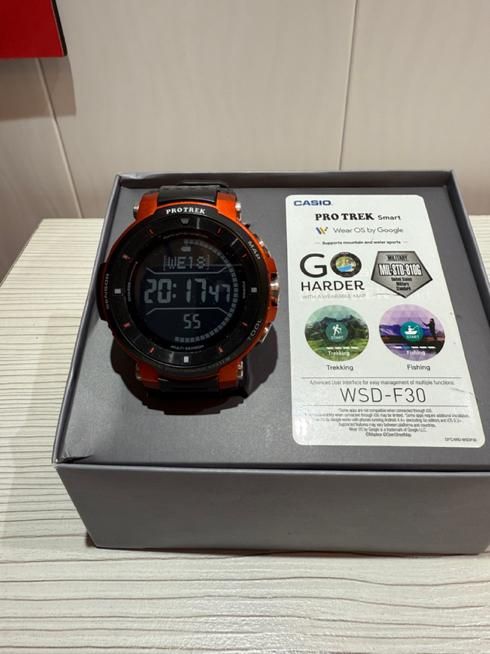 Casio protrek wsd-f30 ساعت هوشمند کاسیو پروترک|ساعت|تهران, صادقیه|دیوار