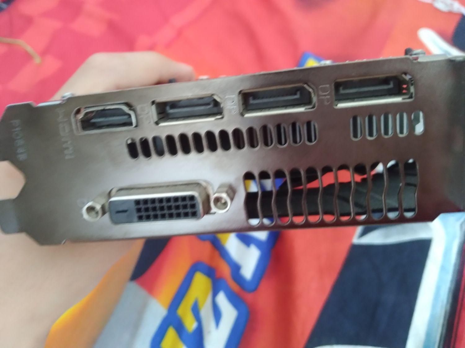 کارت گرافیک rx580 چهار گیگ|قطعات و لوازم جانبی رایانه|اندیشه, |دیوار