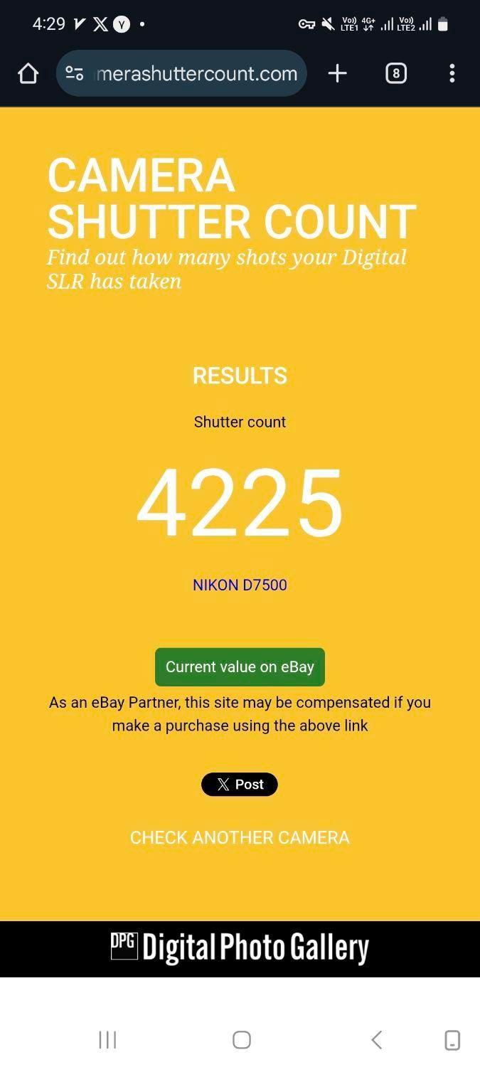 دوربین عکاسی نیکون Nikon D7500 Kit 18-140mm|دوربین عکاسی و فیلم‌برداری|تهران, نیاوران|دیوار