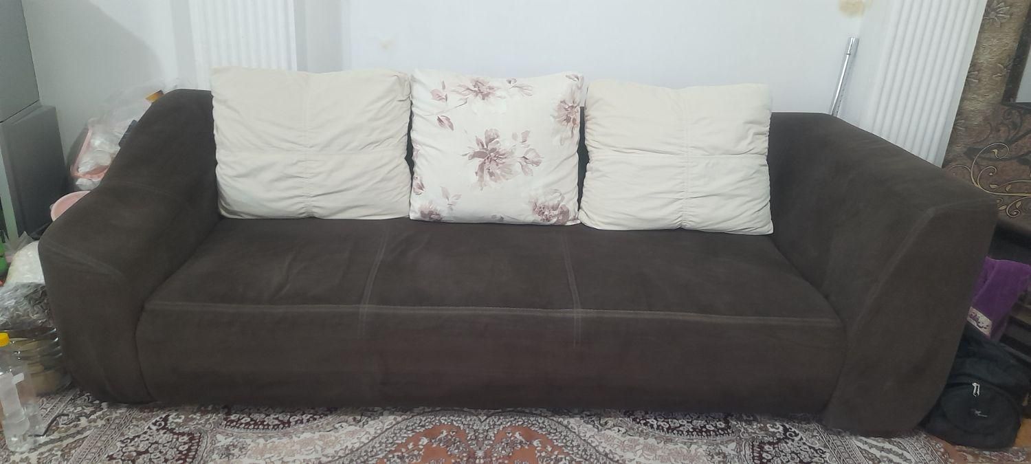 مبل ال هفت نفره|مبلمان خانگی و میز عسلی|رشت, سیا اسطلخ|دیوار