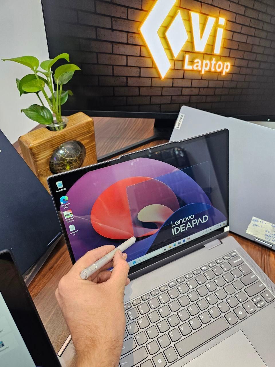 لپتاپLenovo Ideapad 5 در رنگ سرمه ای و خاکستری2024|رایانه همراه|تهران, میدان ولیعصر|دیوار