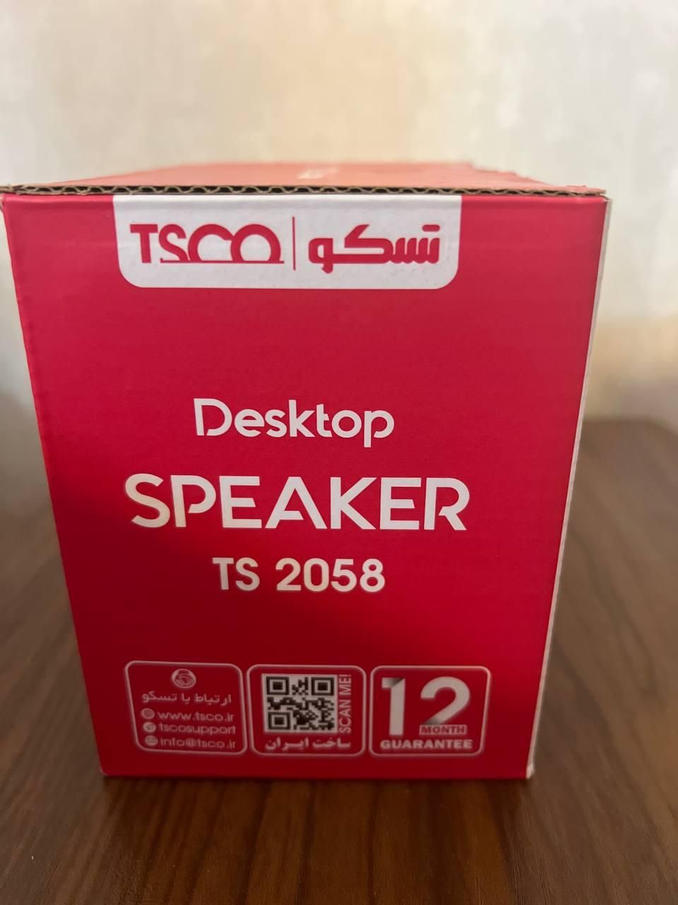 اسپیکر دسکتاپ تسکو مدل TS 2058|سیستم صوتی خانگی|تهران, پونک|دیوار