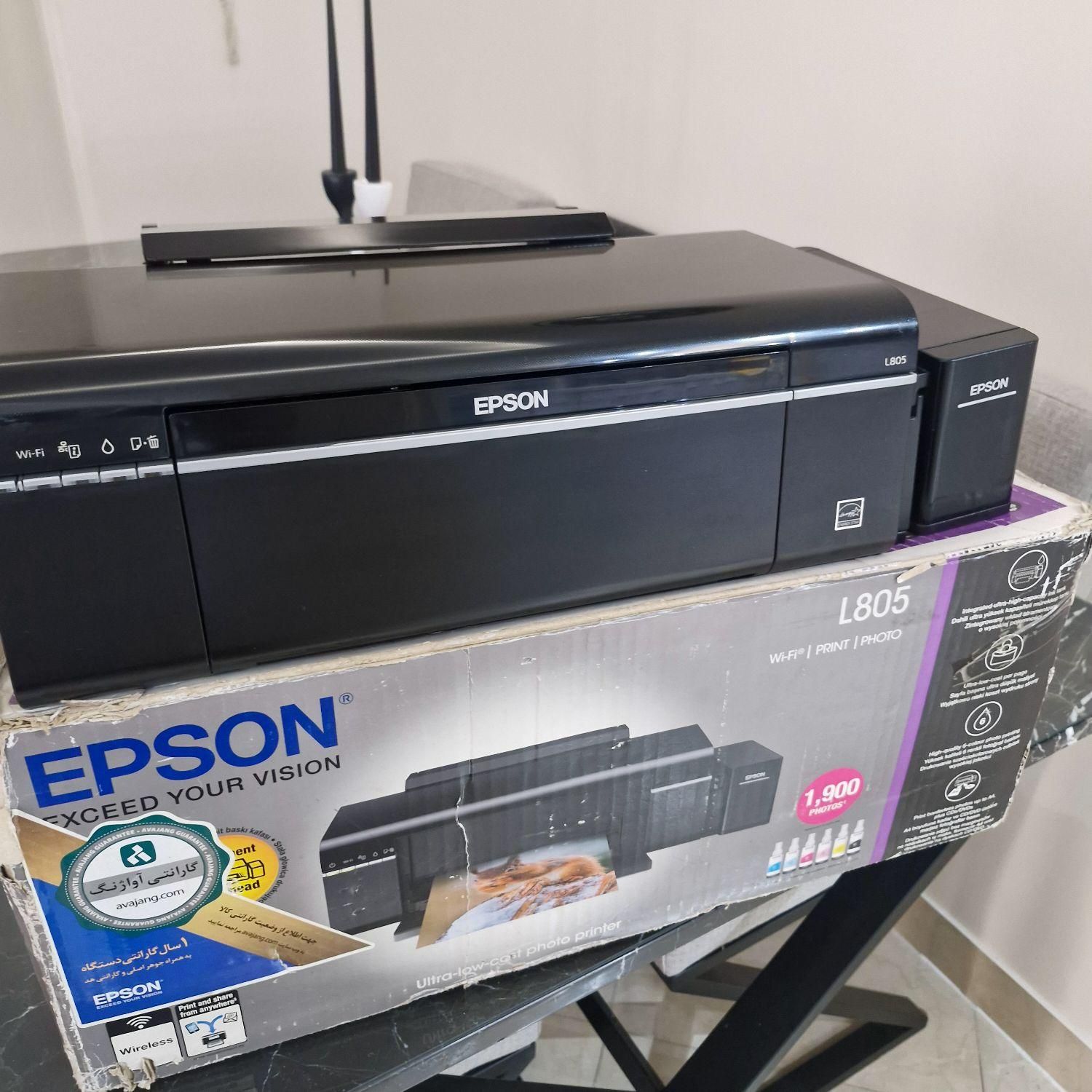 l805 اپسون کنتور ۹۰۰عدد دقیقا مشابه نو epson|پرینتر، اسکنر، کپی، فکس|تهران, سرآسیاب دولاب|دیوار