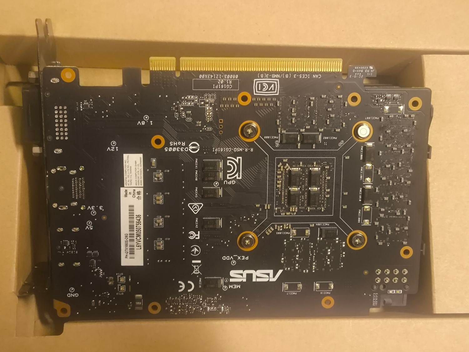 کارگ گرافیک Asus 1660 Super OC|قطعات و لوازم جانبی رایانه|تهران, مرزداران|دیوار