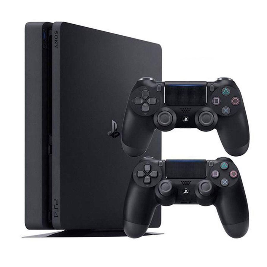 PS4 Slim همراه با‌ دو‌دسته و پک‌ بازی ۳۰تایی|کنسول، بازی ویدئویی و آنلاین|لنجان, |دیوار