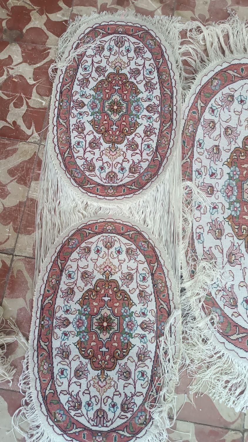فرش رومیزی ست کف ابریشم|فرش|ارومیه, |دیوار