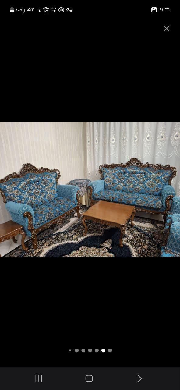 مبلمان ۷ نفره|مبلمان خانگی و میز عسلی|تهران, خانی‌آباد نو|دیوار