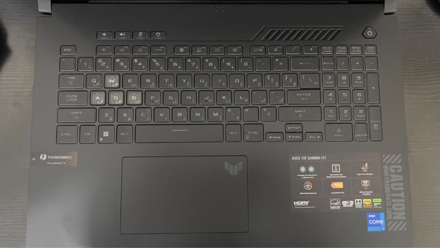 لپتاپ ایسوس tuf fx707 گرافیک ۴۰۶۰ با گارانتی|رایانه همراه|تهران, شهرک کوهسار|دیوار