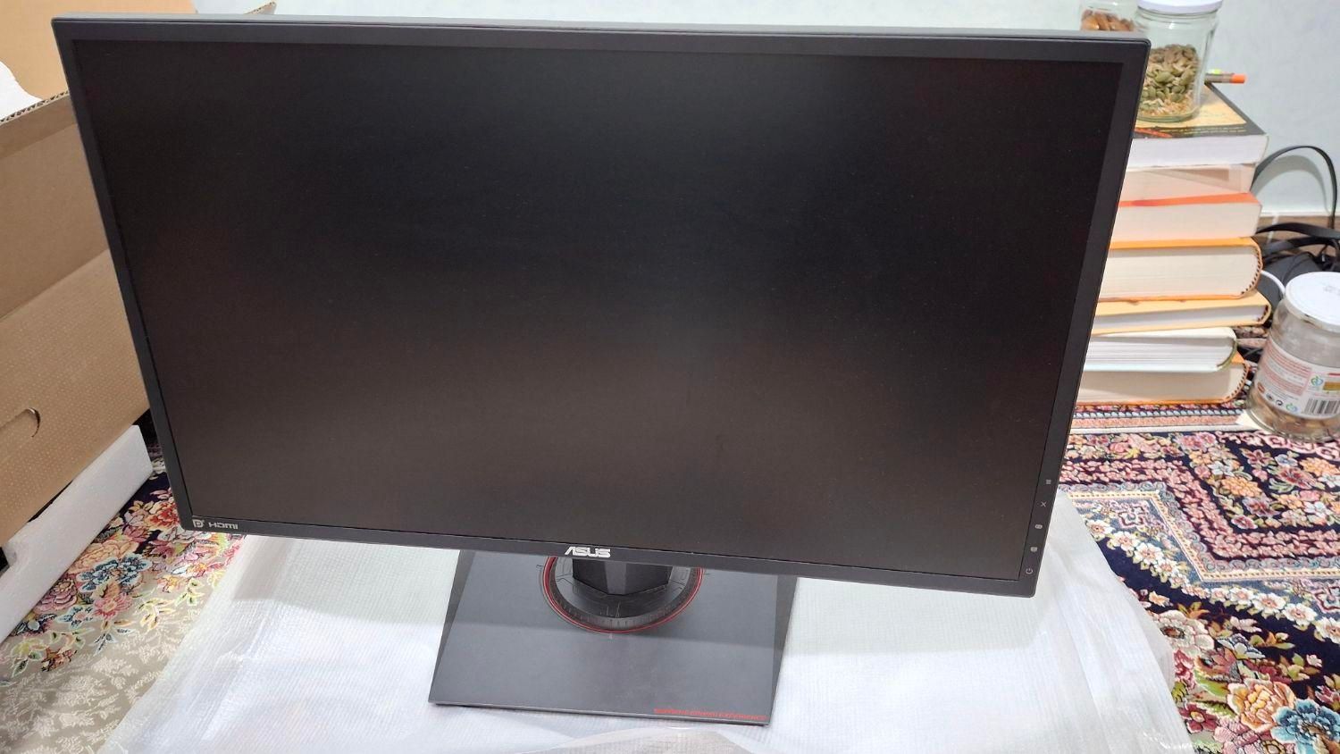 مانیتور گیمینگ Asus mg248qe|قطعات و لوازم جانبی رایانه|رشت, معلم|دیوار