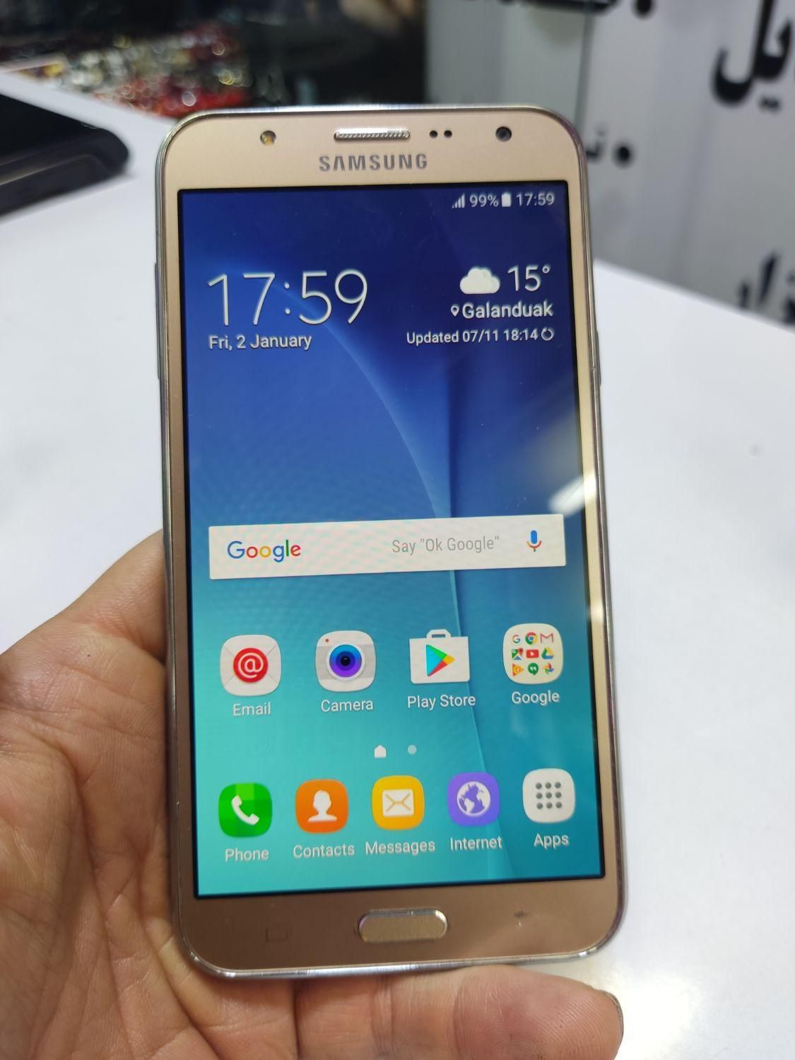 سامسونگ Galaxy J7 ۱۶ گیگابایت|موبایل|تهران, خاک سفید|دیوار