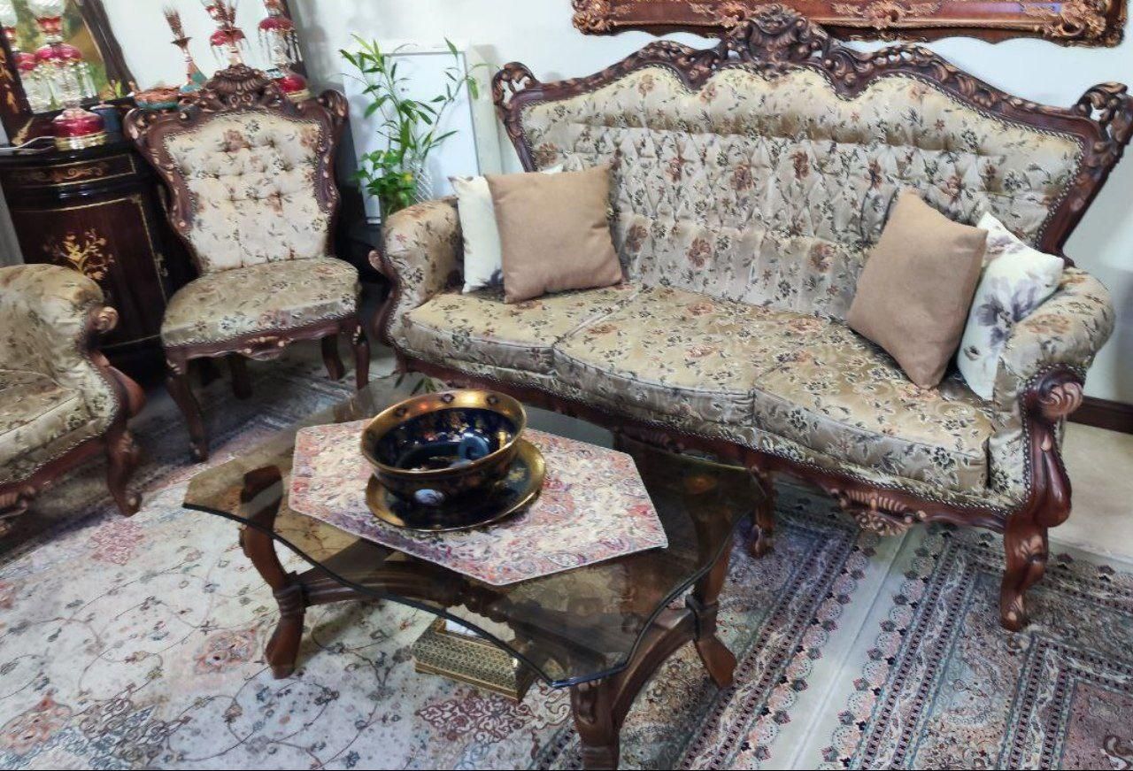 ست مبل  به همراه بوفه و میزناهارخوری|مبلمان خانگی و میز عسلی|تهران, امانیه|دیوار