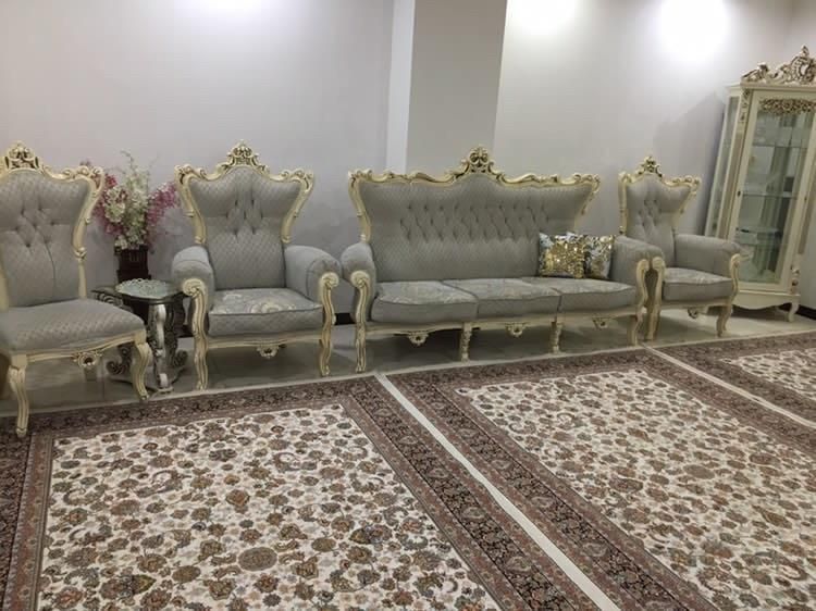 مبلمان تخت خواب میز تلویزیون اینه شمعدان جاکفشی|مبلمان خانگی و میز عسلی|رباط‌کریم, |دیوار