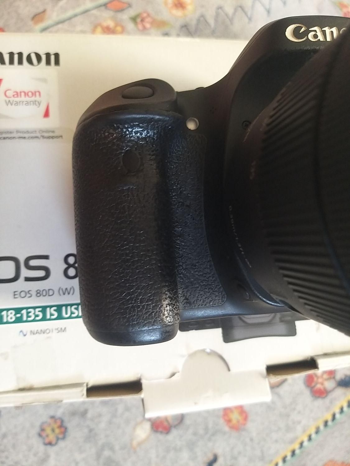 کانن ۸۰d دوربین canon 80d کنون ۸۰ دی|دوربین عکاسی و فیلم‌برداری|تهران, ائمه اطهار|دیوار