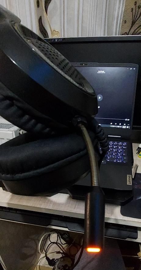 هدفون، هدست گیمینگ rgb همراه با میکروفون|قطعات و لوازم جانبی رایانه|تبریز, |دیوار