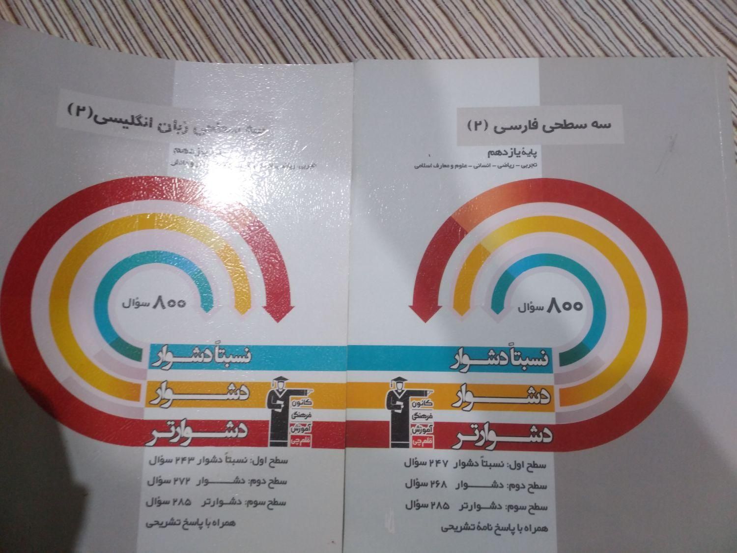 کتاب تست زبان و ادبیات پایه یازدهم|کتاب و مجله آموزشی|تهران, ستارخان|دیوار