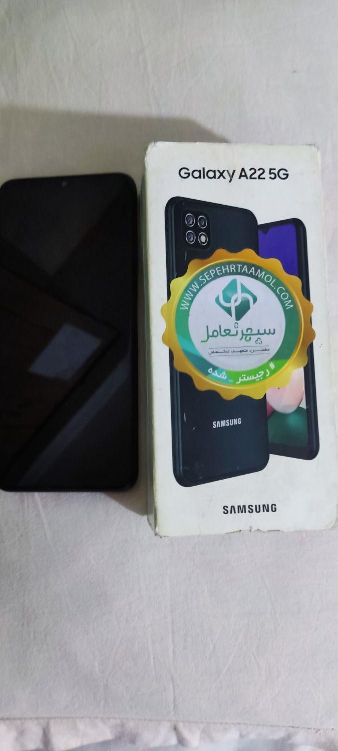 سامسونگ Galaxy A22 5G با حافظهٔ ۱۲۸ گیگابایت|موبایل|تهران, صادقیه|دیوار